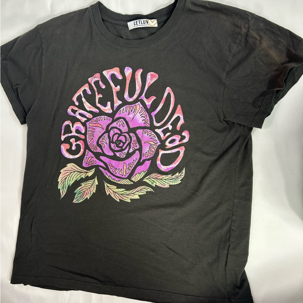 Anthropology Letluv Grateful Dead Graphic Tee